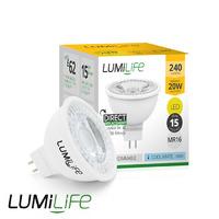 Lumilife 3.3 Watt MR16 LED Spotlight - 20W Replacement