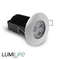Lumilife 12 Pack of CREE 9 Watt Fire Rated LED Downlight (Splashproof)