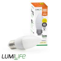 lumilife 5w e27 led candle shape bulb