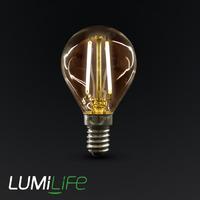 Lumilife 2.2W E14 LED - Golf Ball Shape Filament Bulb