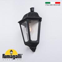 Lumilife Fumagalli Vintage Outdoor Small Half-Lantern - Iesse Range - Filament Bulb Included