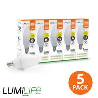 lumilife 5w e14 led candle shape