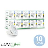 Lumilife 6 Watt MR16 LED Spotlight - 40W Replacement (Pack of 10)