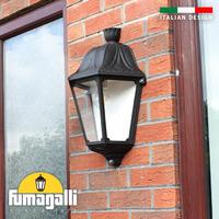 Lumilife Fumagalli Vintage Outdoor Half-Lantern - Daria Range - Filament Bulb Included