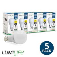 Lumilife 9W B22 LED - Standard Shape Bulbs