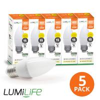Lumilife 5W E27 LED - Candle Shape Bulbs