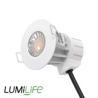 Lumilife 8W Fire Rated Downlight Fitting - IP65 - 3 Bezel Options