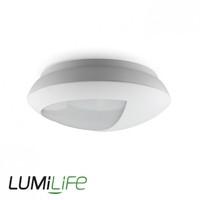 lumilife 15w 2d integrated ceiling light ip65 use outdoors sensor emer ...