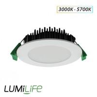 lumilife 10 watt downlight colour changing ip20