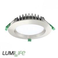 lumilife 18 watt downlight dimmable ip54 warm white