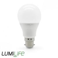 lumilife 9w b22 led standard shape bulb