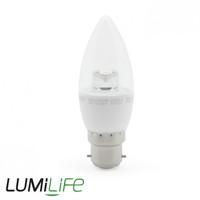 Lumilife 5W B22 LED - Candle Shape Bulb