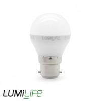 Lumilife 5W B22 LED - Golf Ball Shape Bulb - Dimmable