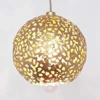 Lustrous pendant lamp Cappuccino