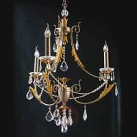 Luxurious chandelier Miramare, 3-light