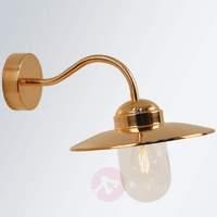 Luxembourg outdoor wall lamp made of copper
