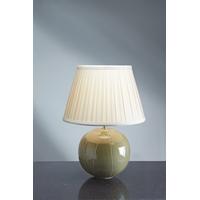 LUI/CANTELOUPE S Canteloupe Lui Collection Small Table Lamp with Shade