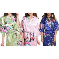 Luxury Silk Blend Kimono - 3 Colours