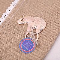 Lucky Golden Elephant Bottle Opener