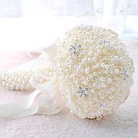 luxury pearl beaded bridal wedding bouquetmore colors