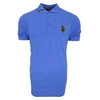 LUKE Sport Moortown Polo Shirt Blue Vein