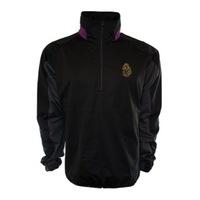 LUKE Sport Tanglefoot 1/2 Zip Windcheater Black