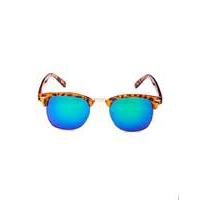 Luna Clubmaster Style Demi Sunglasses