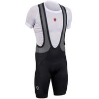 lusso active aero cycling bibshorts black small