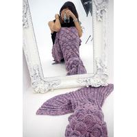 Luxe Mermaid Knit Blanket Sleeping Bag