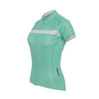 Lusso Ladyline Layla Short Sleeve Womens Cycling Jersey - Teal / Small