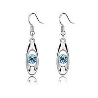 luxury austria crystal drop earrings for women sample earrings fashion ...