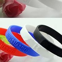 LuremeSilicone Wristband Sports Bracelet(Random Color)