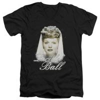 lucille ball glowing v neck