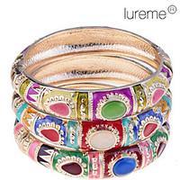 LuremeThailand Style Colorful Opal Bangle (Random Color) Christmas Gifts