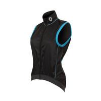 Lusso Layla Women\'s Cycling Gilet - Black / Blue / 2XLarge