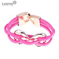 LuremeCandy Color Infinite Charm PU Bracelet(Random Color)