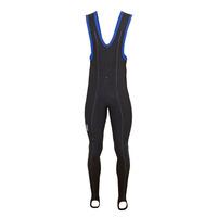 lusso max repel cycling bib tights with pad black large
