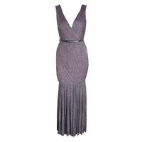 lurex deco maxi dress