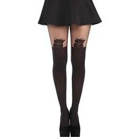 Lucky Cat Tights - Size: Size 16-18