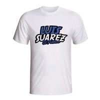 luis suarez comic book t shirt white kids