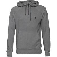 luke 1977 mens honey louigi overhead hoody mid marl grey