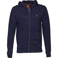 LUKE 1977 Mens Delta Zip Through Hoody Marl Indigo