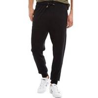 LUKE 1977 Mens Waffling Henson Joggers Black