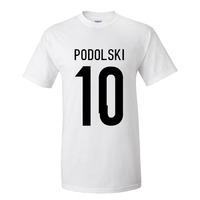 lukas podolski germany hero t shirt white