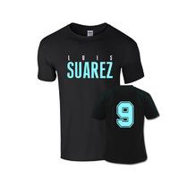 Luis Suarez Front Name T-shirt (black)