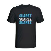 luis suarez uruguay player flag t shirt black