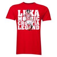 luka modric croatia player t shirt red kids