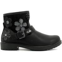 lulu lulu ll110017s ankle boots kid boyss childrens mid boots in black