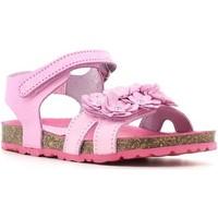 lulu lulu lt240009l sandals kid pink girlss childrens sandals in pink