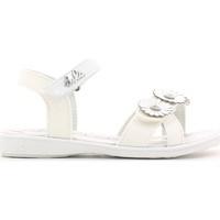 lulu lulu lt040053s sandals kid bianco girlss childrens sandals in whi ...